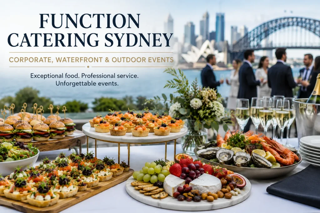 Waterfront Catering Ideas Sydney